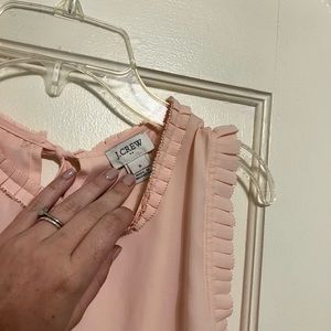 JCrew Ruffle Tank Blouse